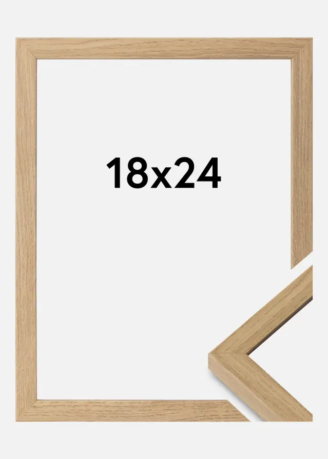 Mavanti Rahmen Ares Acrylglas Natural Oak 18x24 cm