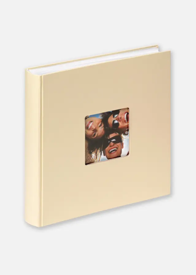 Walther Fun Album Creme - 30x30 cm (100 weiße Seiten / 50 Blatt)