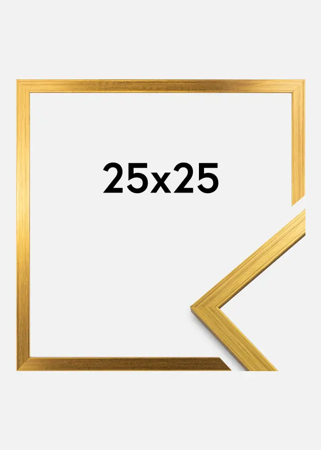 Galleri 1 Rahmen Edsbyn Gold 25x25 cm