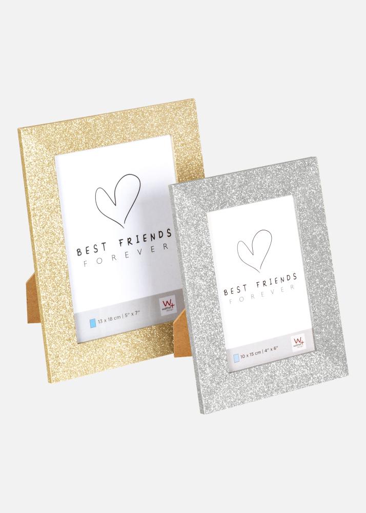 Walther Rahmen Twinkle Silber 13x18 cm