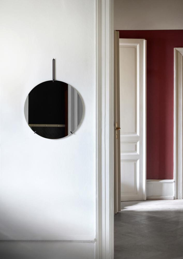Moebe Moebe Wall Mirror Svart 50 cm Ø