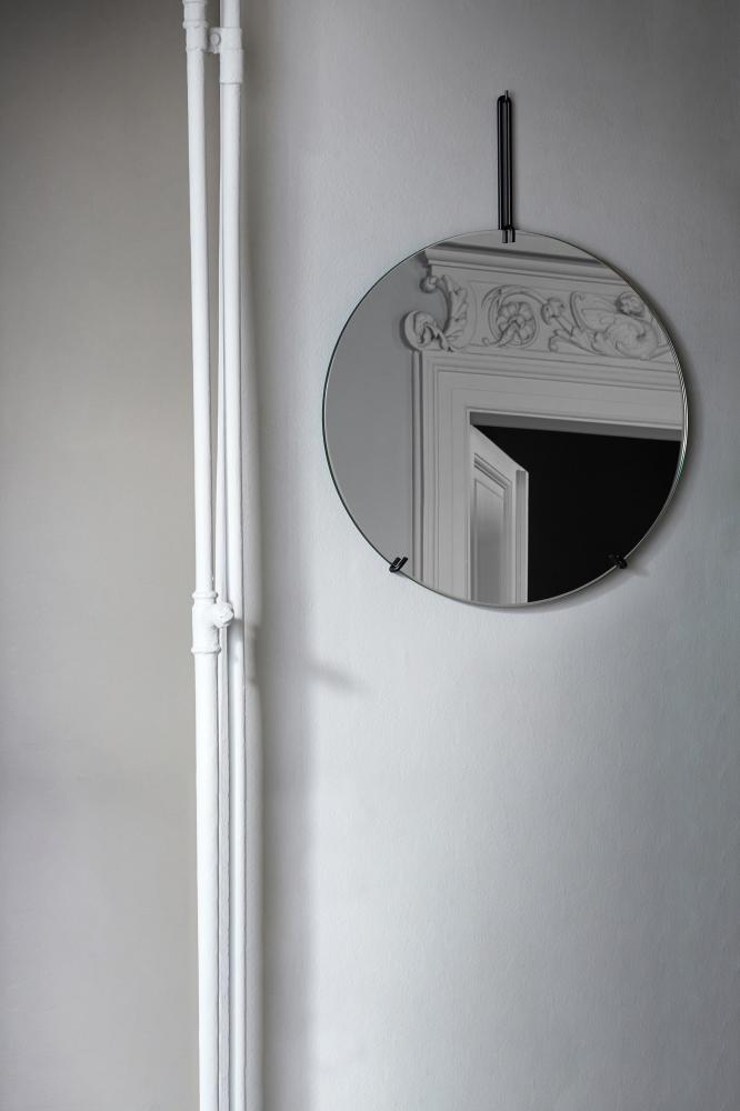 Moebe Moebe Wall Mirror Svart 50 cm Ø