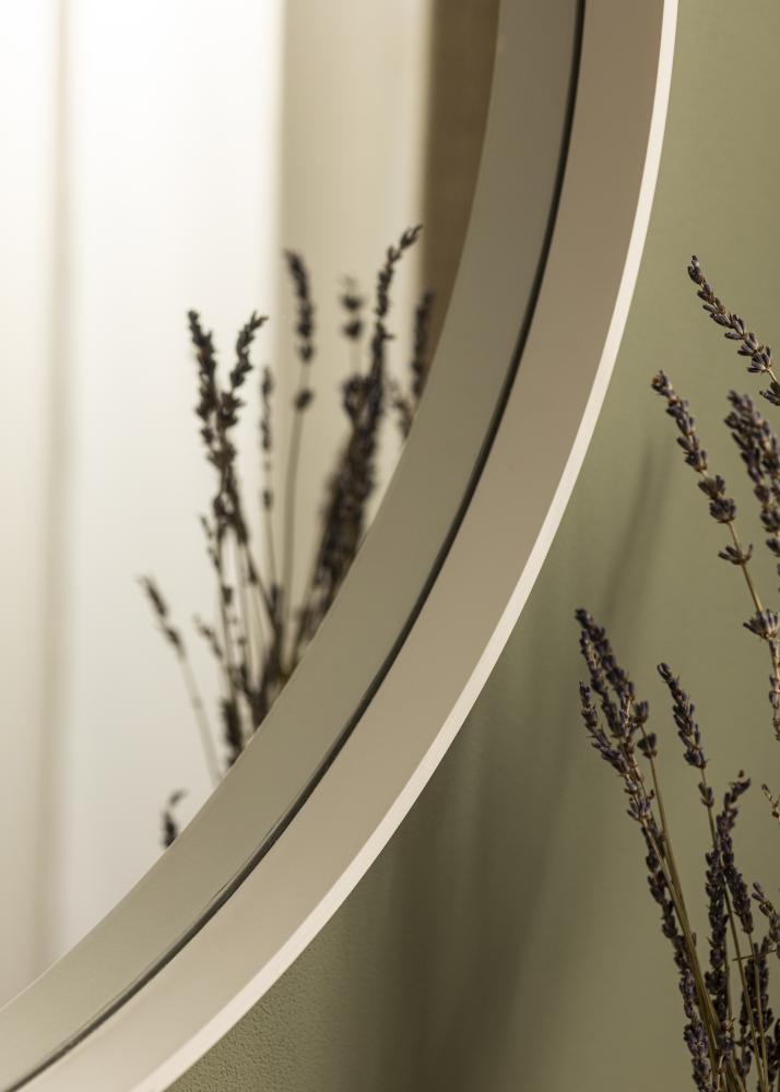 BGA Spiegel Reflection Weiß 70 cm Ø