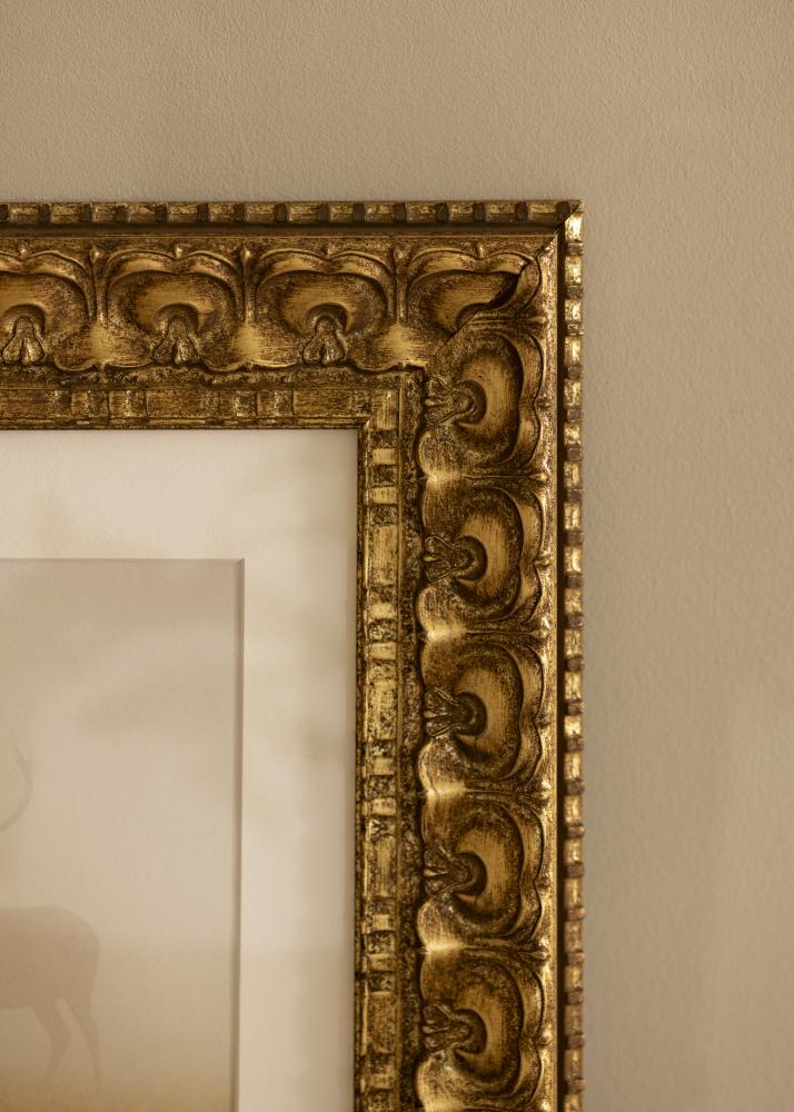 Ramverkstad Rahmen Skokloster Gold - Größe nach Wunsch