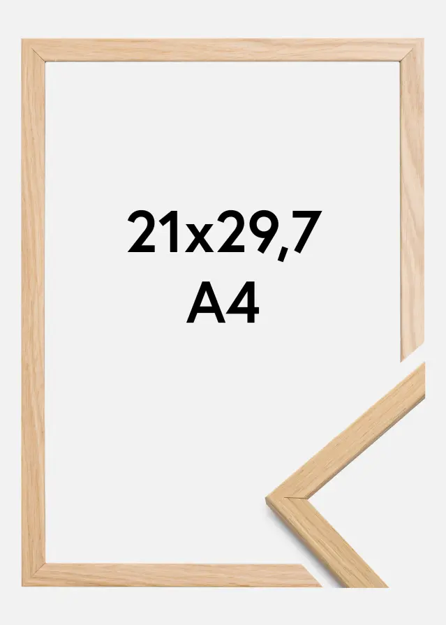 Galleri 1 Rahmen Edsbyn Acrylglas Eiche 21x29,7 cm (A4)