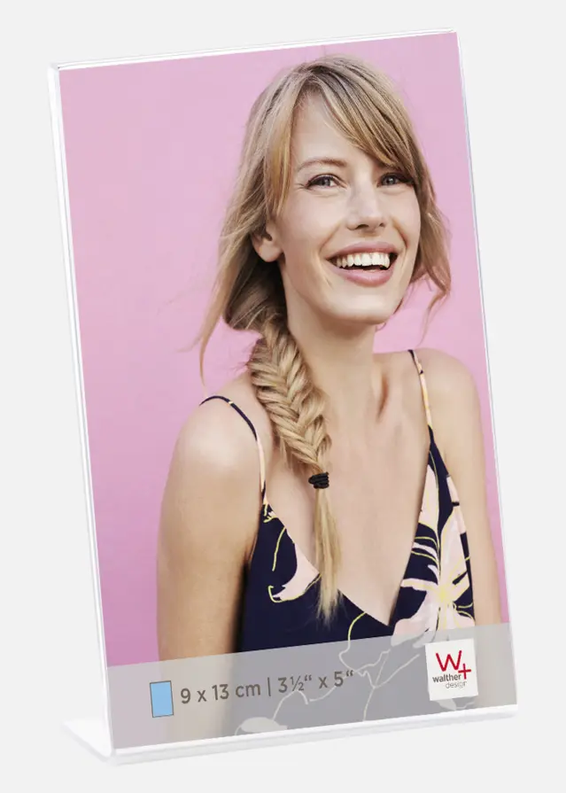 Walther Rahmen Arty Format für Portrait Acrylglas 9x13 cm