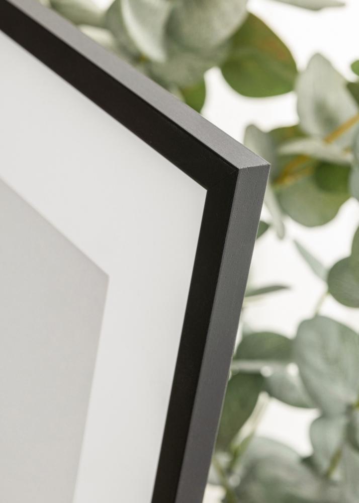 Galleri 1 Rahmen Edsbyn Acrylglas Schwarz 9x11 cm