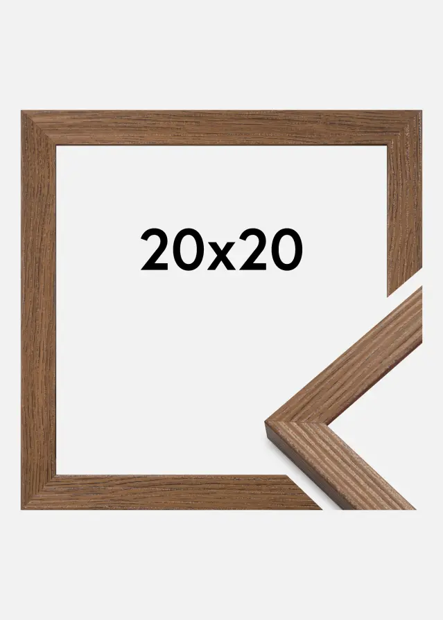 Walther Rahmen Fiorito dunkle Eiche 20x20 cm