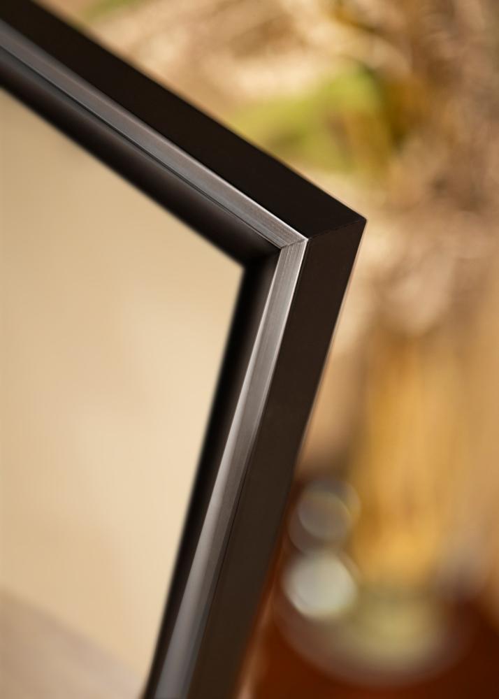 Ramverkstad Spiegel Öjaren Schwarz-Silber - Maßgefertigt