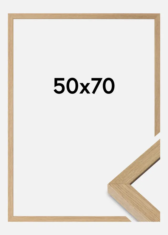 Mavanti Rahmen Hermes Acrylglas Natural Oak 50x70 cm