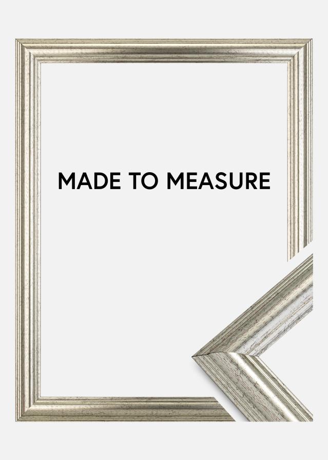 Ramverkstad Rahmen Västkusten Silber - Größe nach Wunsch