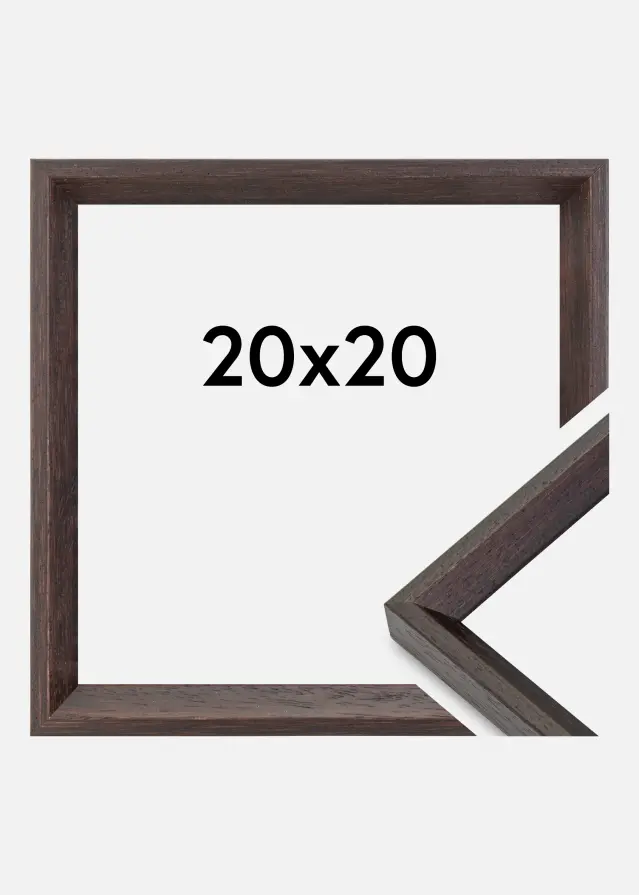 Galleri 1 Rahmen Globe Espresso 20x20 cm