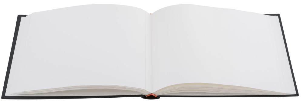 Walther Fun Album Blau - 22x16 cm (40 weiße Seiten / 20 Blatt)