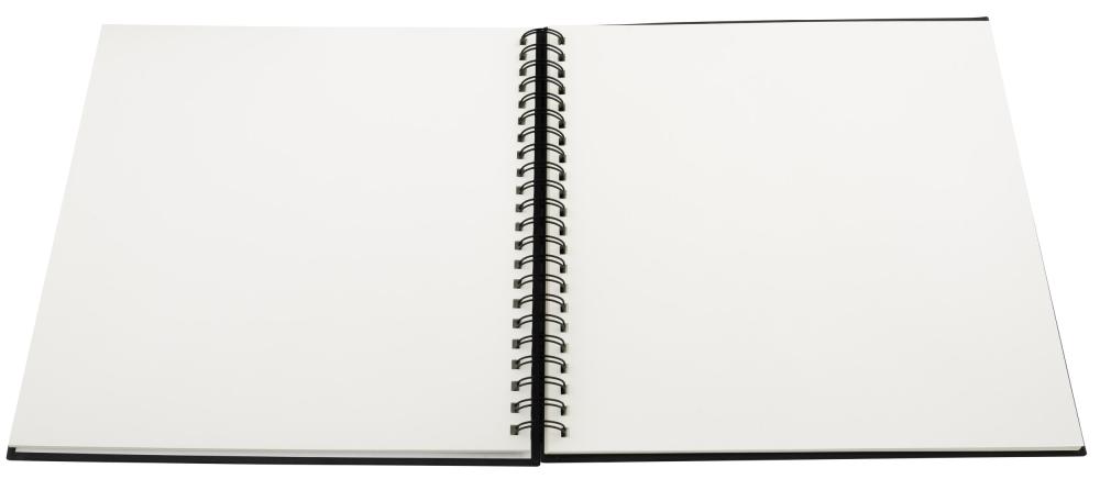 Walther Fun Spiralalbum Meerblau - 30x30 cm (50 weiße Seiten / 25 Blatt)