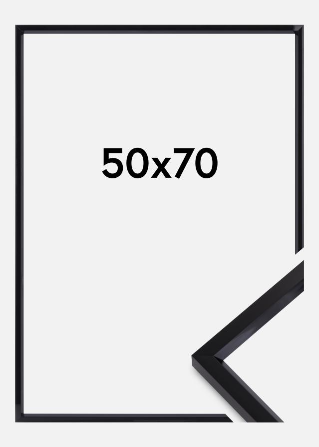 Walther Rahmen Steel Style Schwarz 50x70 cm