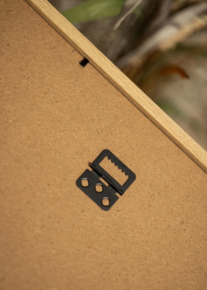 BGA Rahmen Modern Acrylglas Eiche 40x50 cm