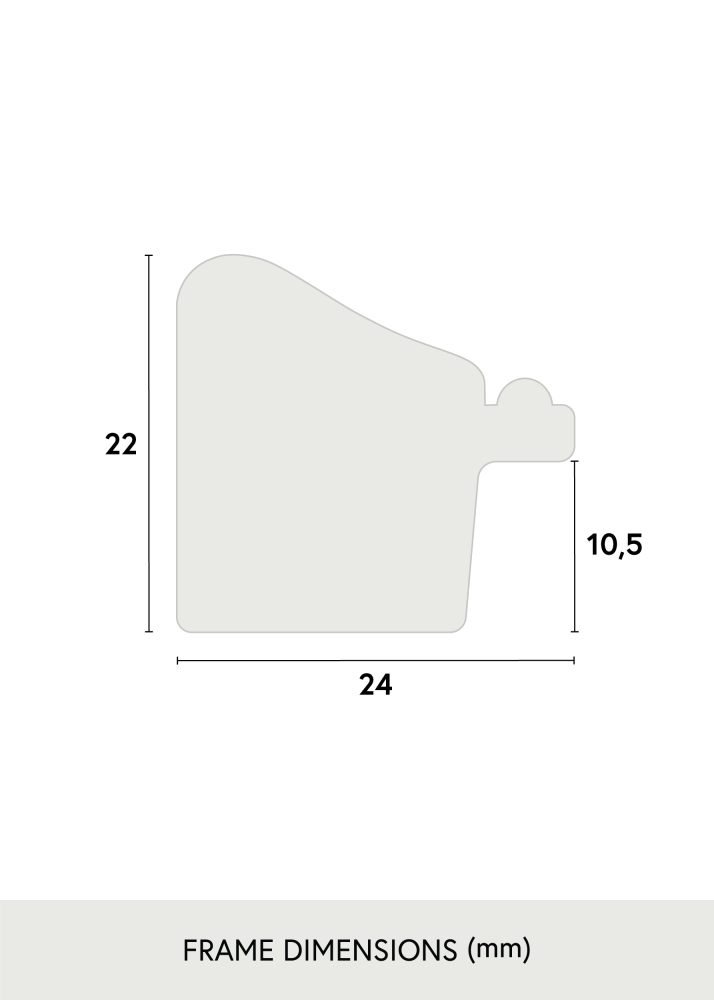 Galleri 1 Rahmen Delighted 70x100 cm