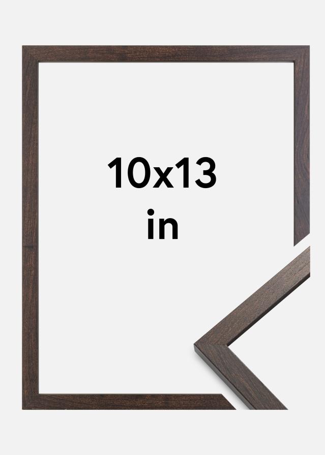 Artlink Rahmen Trendy Acrylglas Walnuss 10x13 inches (25,4x33,02 cm)