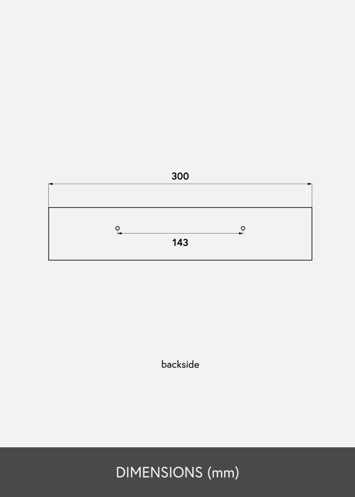 KAILA KAILA Bilderregal Bambus 30 cm