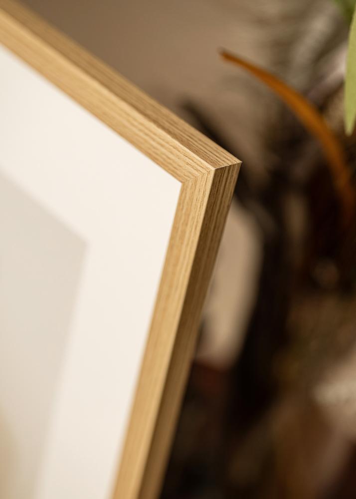 BGA Rahmen Modern Acrylglas Eiche 40x50 cm