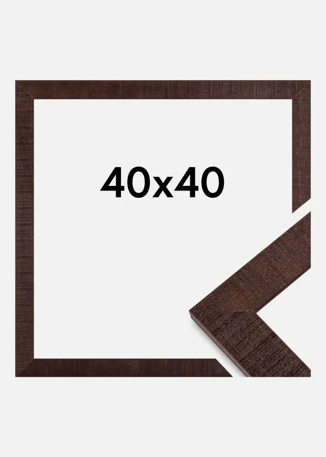 Walther Rahmen Home Walnuss 40x40 cm