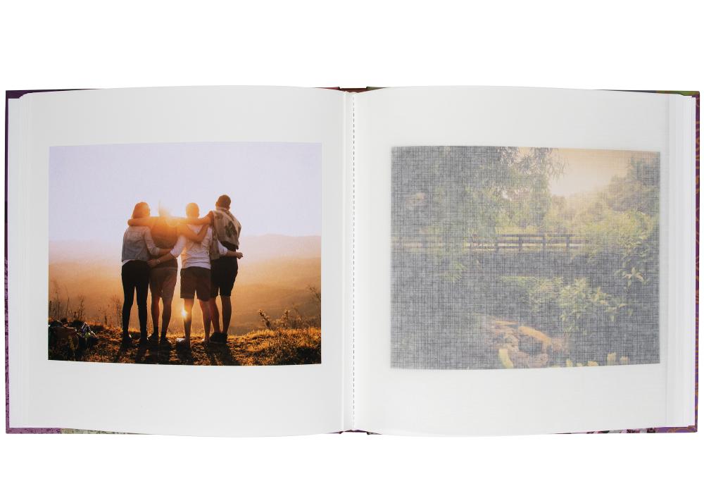 Walther Buddha Rosa - 26x20 cm (40 weiße Seiten / 20 Blatt)