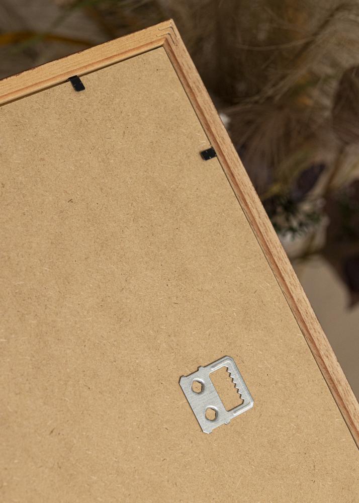 Ram med passepartou Rahmen Horndal Braun 30x80 cm - Passepartout Weiß 20x70 cm