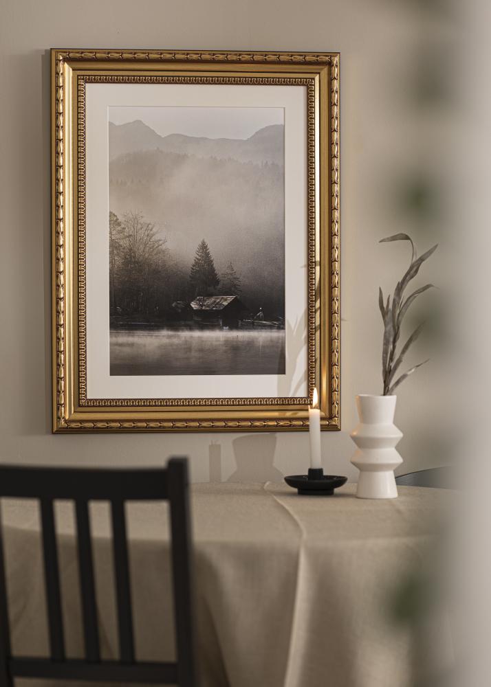 Ramverkstad Rahmen Birka Premium Gold 70x70 cm