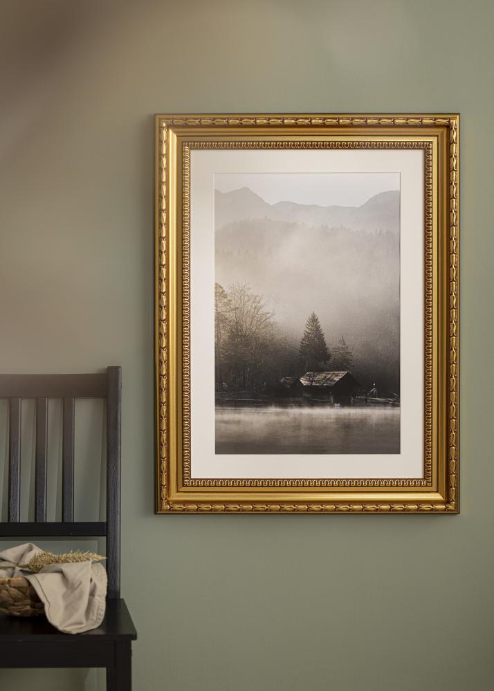 Ramverkstad Rahmen Birka Premium Gold 70x70 cm