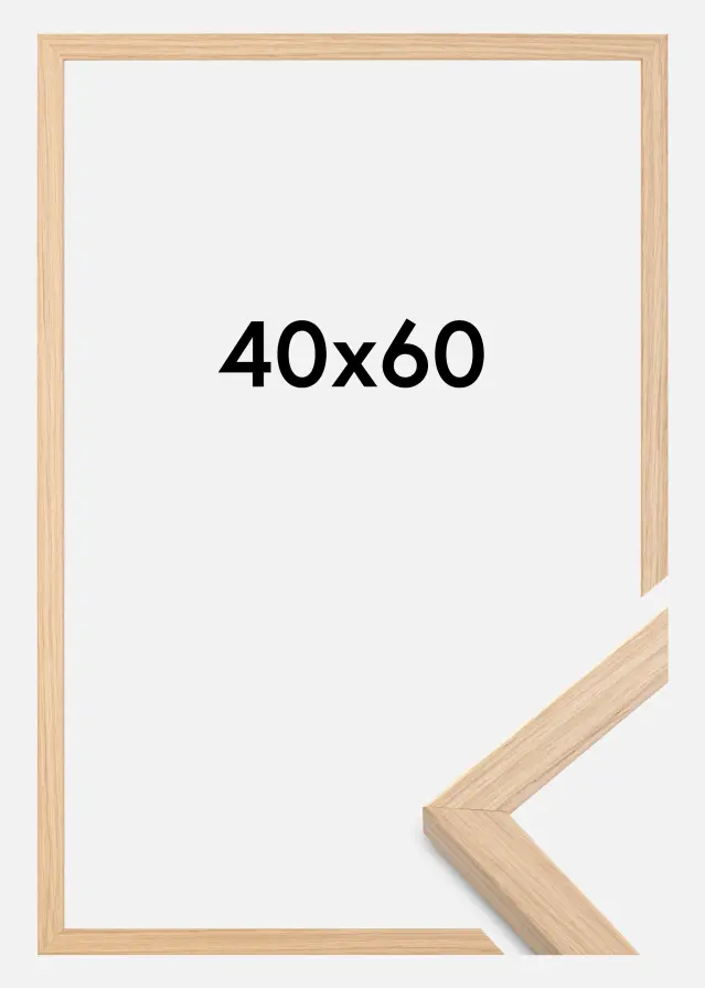 Galleri 1 Rahmen Grimsåker Acrylglas Eiche 40x60 cm