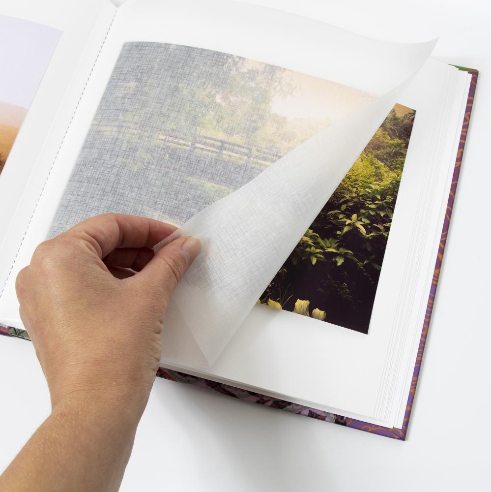 Walther Buddha Rosa - 26x20 cm (40 weiße Seiten / 20 Blatt)