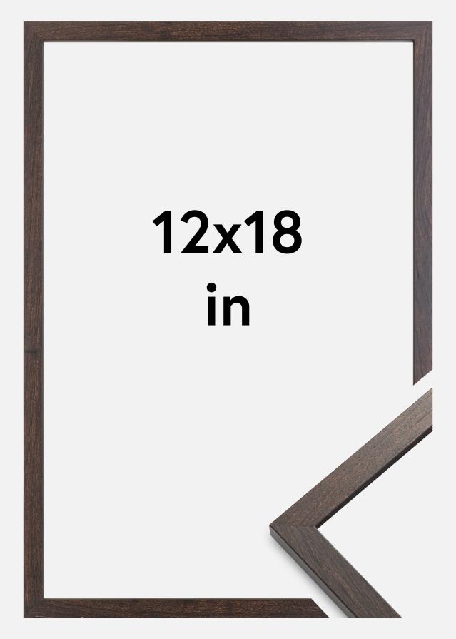 Artlink Rahmen Trendy Acrylglas Walnuss 12x18 inches (30,48x45,72 cm)