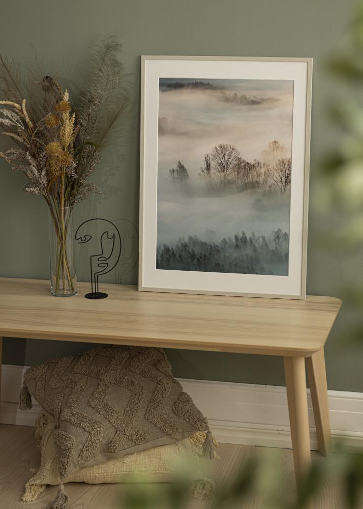 Galleri 1 Rahmen Edsbyn Acrylglas Sand 35x50 cm