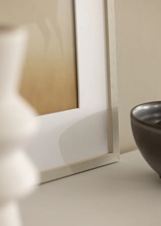 Galleri 1 Rahmen Edsbyn Acrylglas Sand 60x70 cm