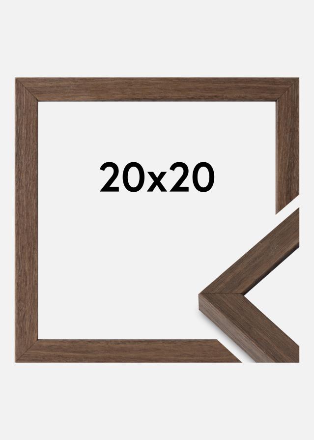 Mavanti Rahmen Hermes Acrylglas Walnuss 20x20 cm