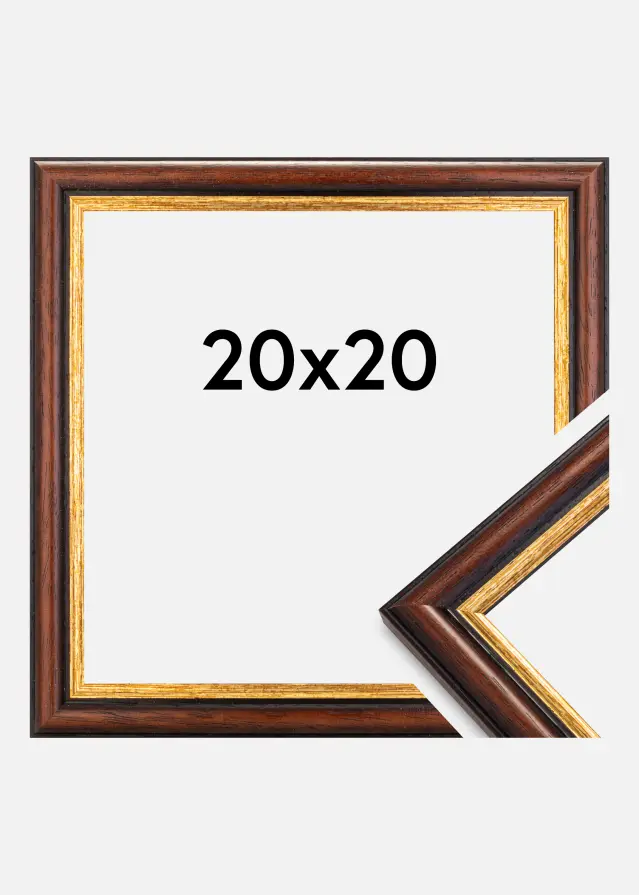 Galleri 1 Rahmen Siljan Braun 20x20 cm