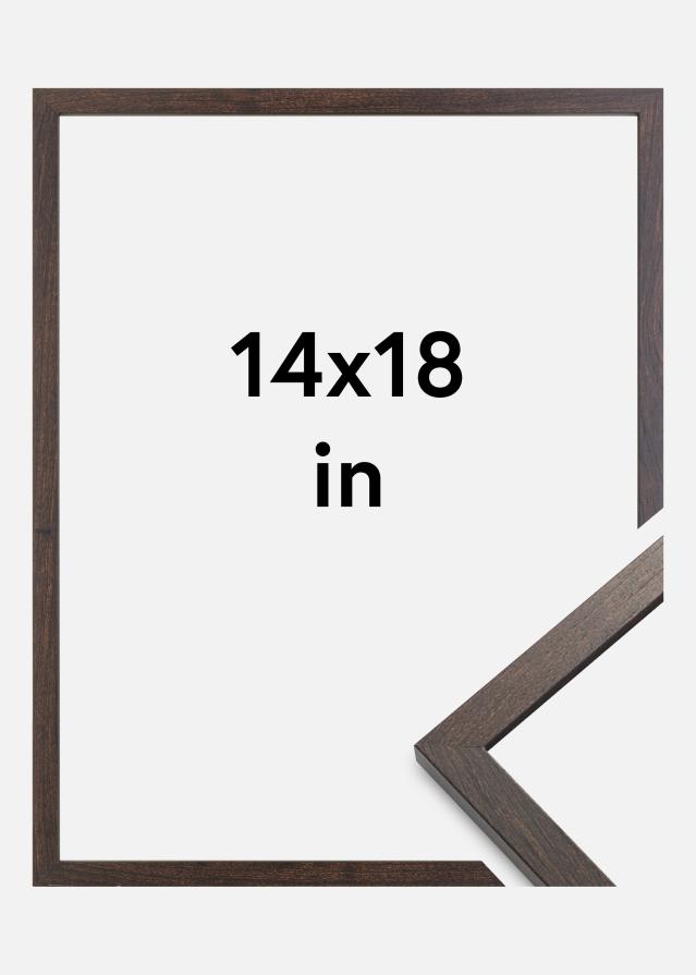 Artlink Rahmen Trendy Acrylglas Walnuss 14x18 inches (35,56x45,72 cm)