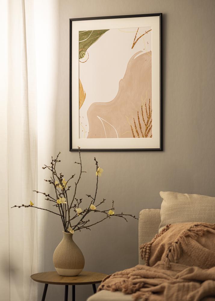 Galleri 1 Rahmen Horndal Acrylglas Schwarz 21x29,7 cm (A4)