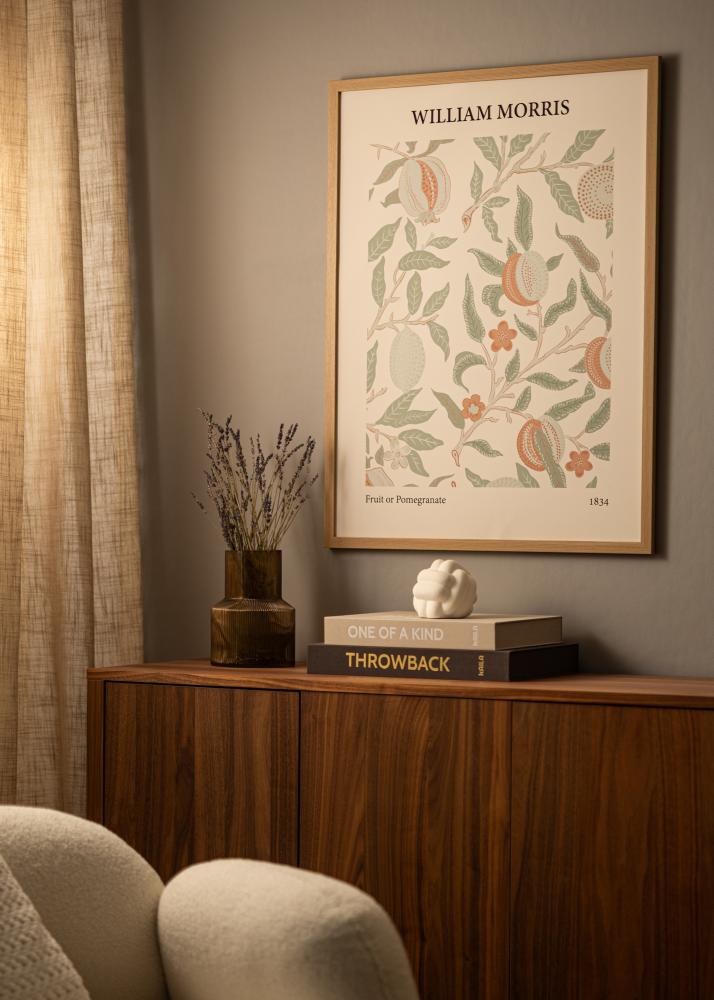 BGA Rahmen Modern Acrylglas Eiche 40x50 cm