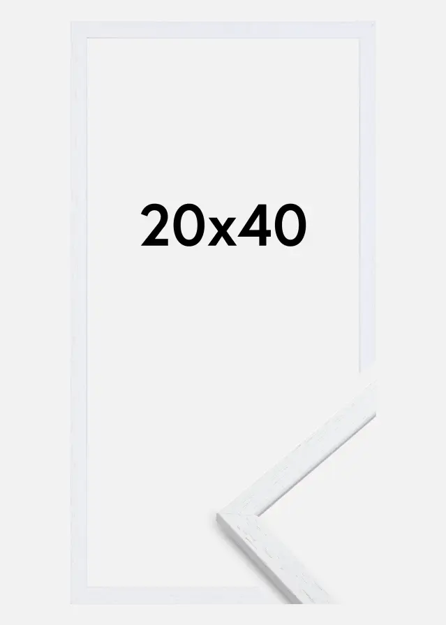 Galleri 1 Rahmen Edsbyn Acrylglas Warm White 20x40 cm