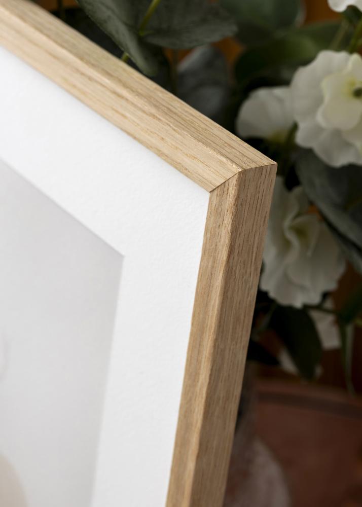 Jämtlands Ramfabrik Rahmen Vemdalen Acrylglas Eiche 40x81 cm