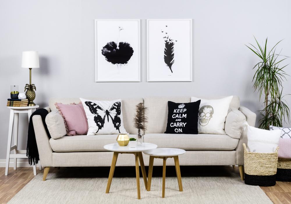 Dahl & Krohn Fjer 1.0 Schwarz-Weiß