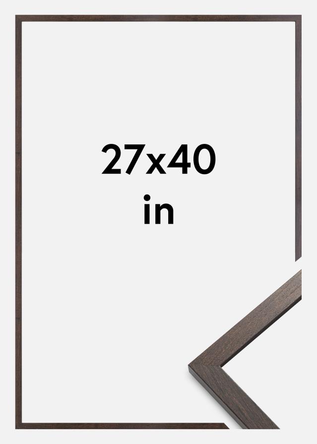 Artlink Rahmen Trendy Acrylglas Walnuss 27x40 inches (68,58x101,6 cm)