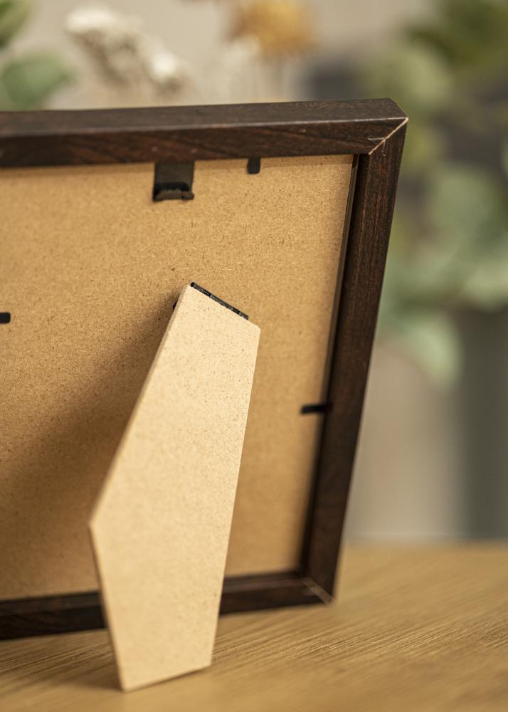 BGA Rahmen Selection Acrylglas Walnuss 15x20 cm