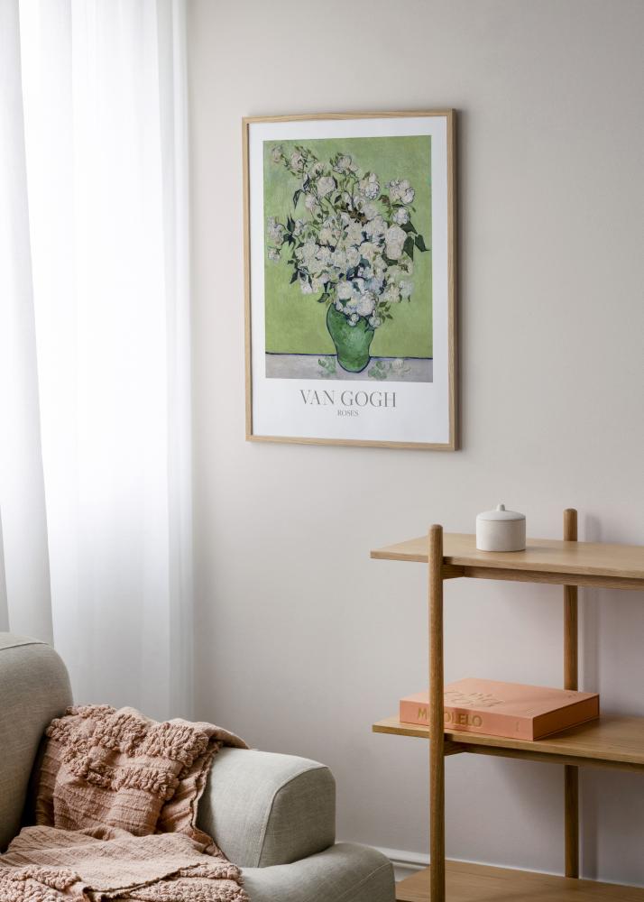 Jämtlands Ramfabrik Rahmen Vemdalen Acrylglas Eiche 40x81 cm