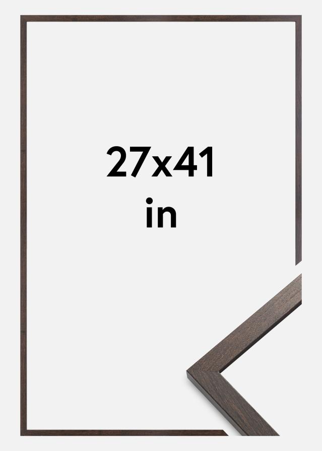 Artlink Rahmen Trendy Acrylglas Walnuss 27x41 inches (66,58x104,14 cm)