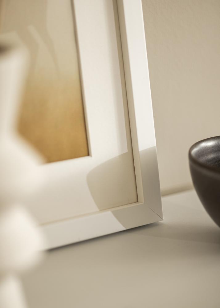 Galleri 1 Rahmen Blocky Acrylglas Weiß 100x100 cm