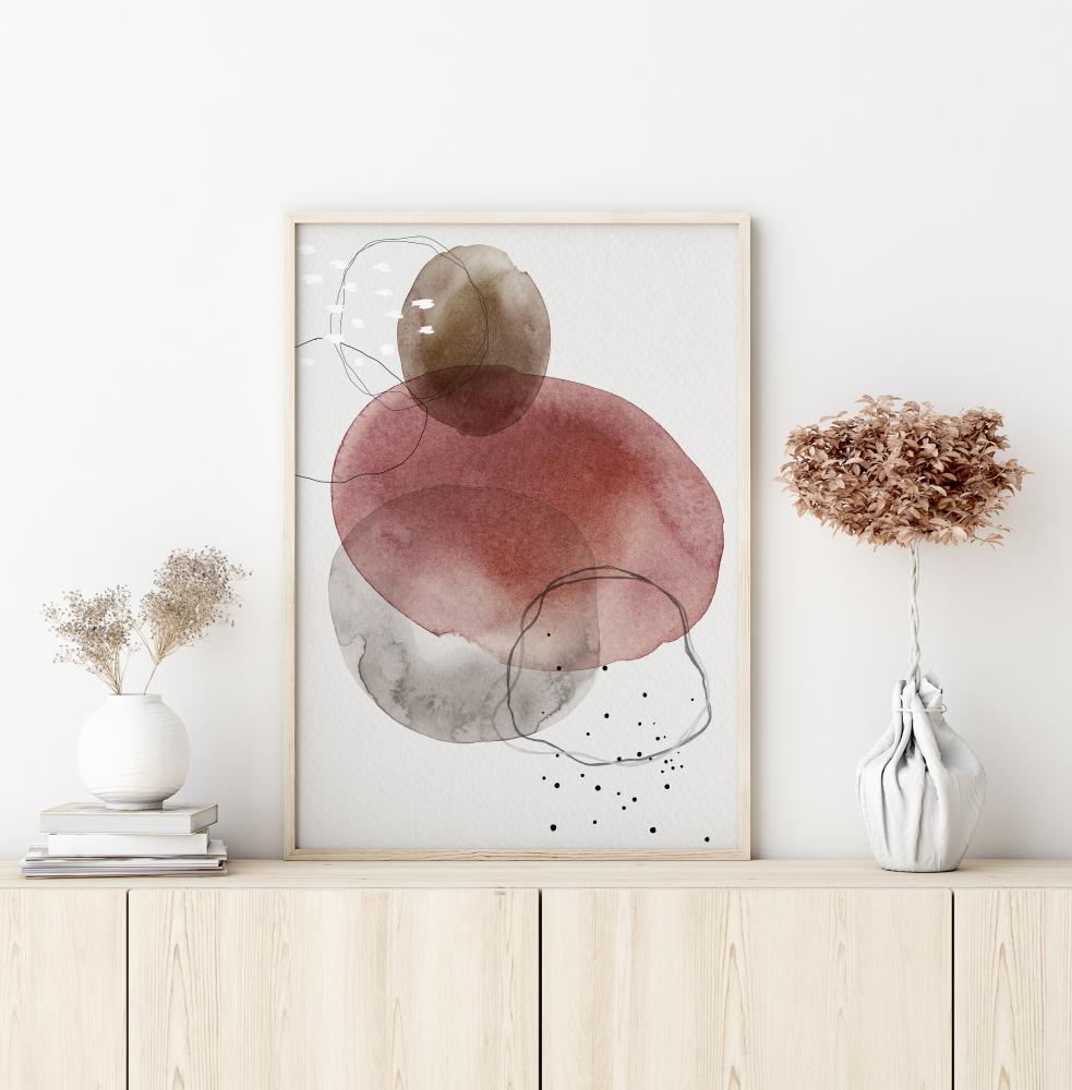 Bildverkstad Watercolor Art No 18 Poster