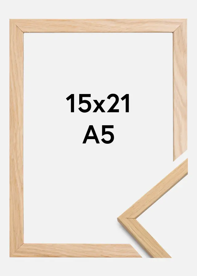 Galleri 1 Rahmen Edsbyn Acrylglas Eiche 15x21 cm (A5)