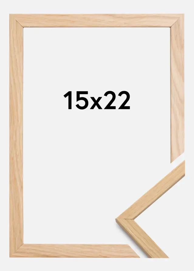 Galleri 1 Rahmen Edsbyn Acrylglas Eiche 15x22 cm